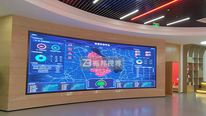液晶拼接大屏数据可视化