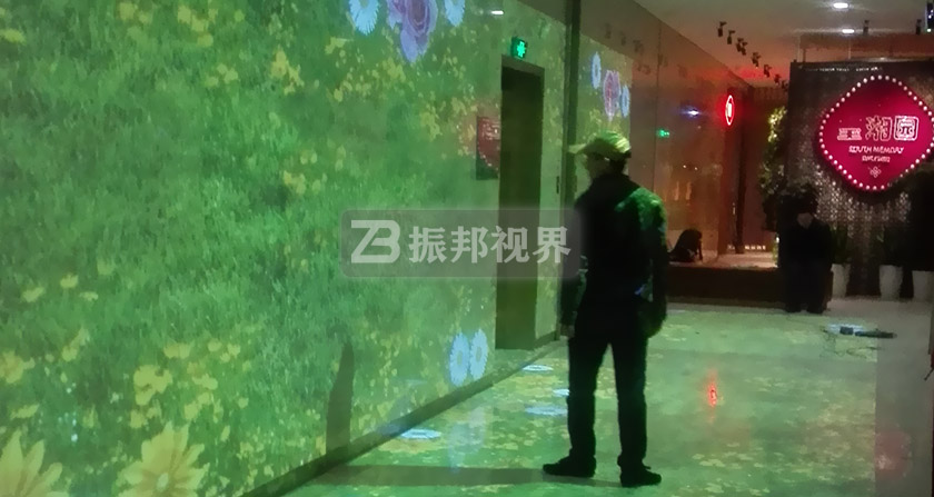 墙面创意互动