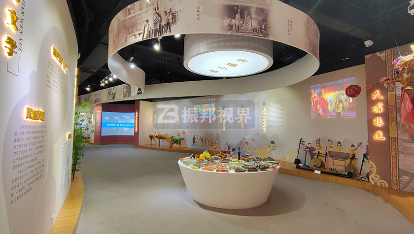 非遗展厅设计效果图