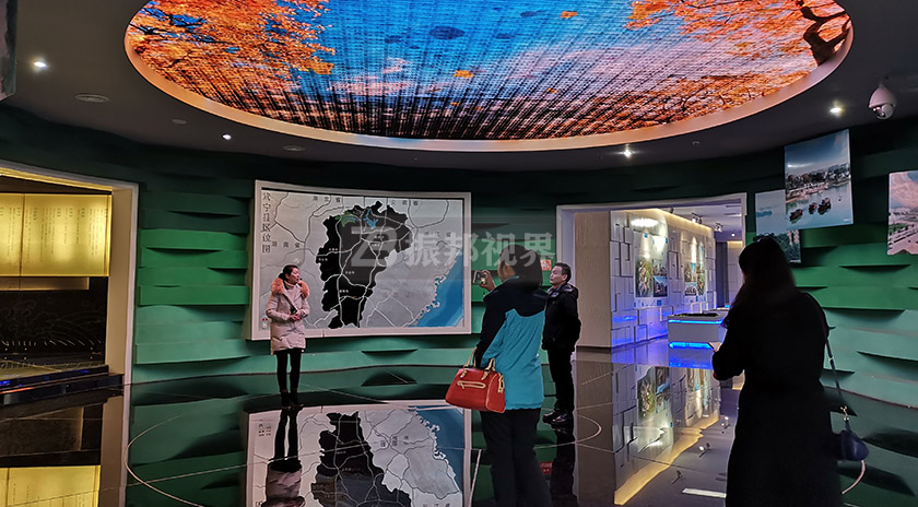 规划馆序厅大屏展示装置