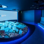 现代展厅3d全息投影沙盘