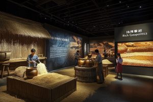现代科技赋能乡村振兴展厅，以数字交互重塑乡村文化传播新范式！