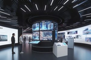 数字方案赋能工业化示范基地展厅，打造产业升级新标杆展示空间！