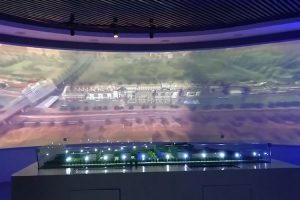 智慧城市展厅必备：三维电子沙盘重塑空间展示与交互设计新体验。